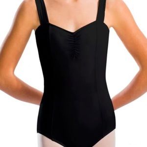 Motionwear Wide Strap Princess Camisole Leotard